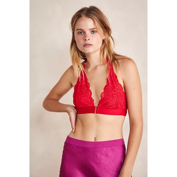 NWT We Are HAH Groupie Bralette - siren red - Picture 1 of 5